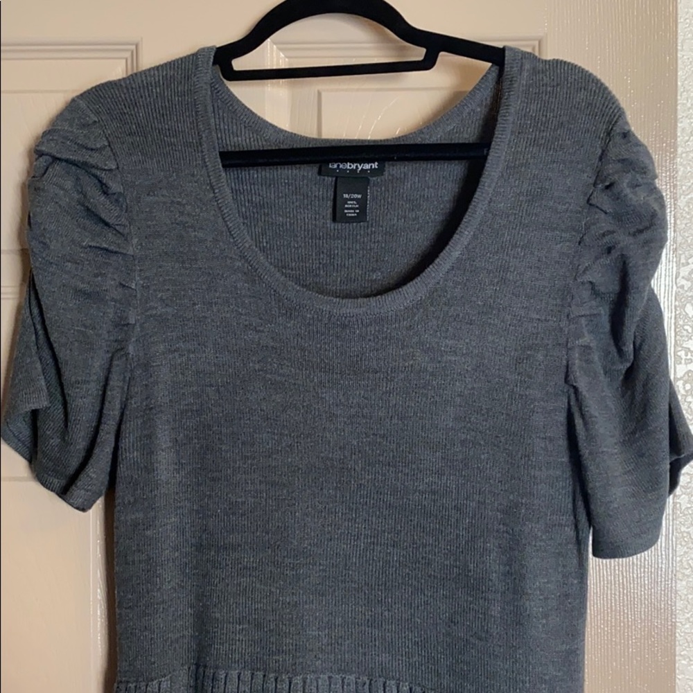 Grey sweater dress - Picture 2 of 6